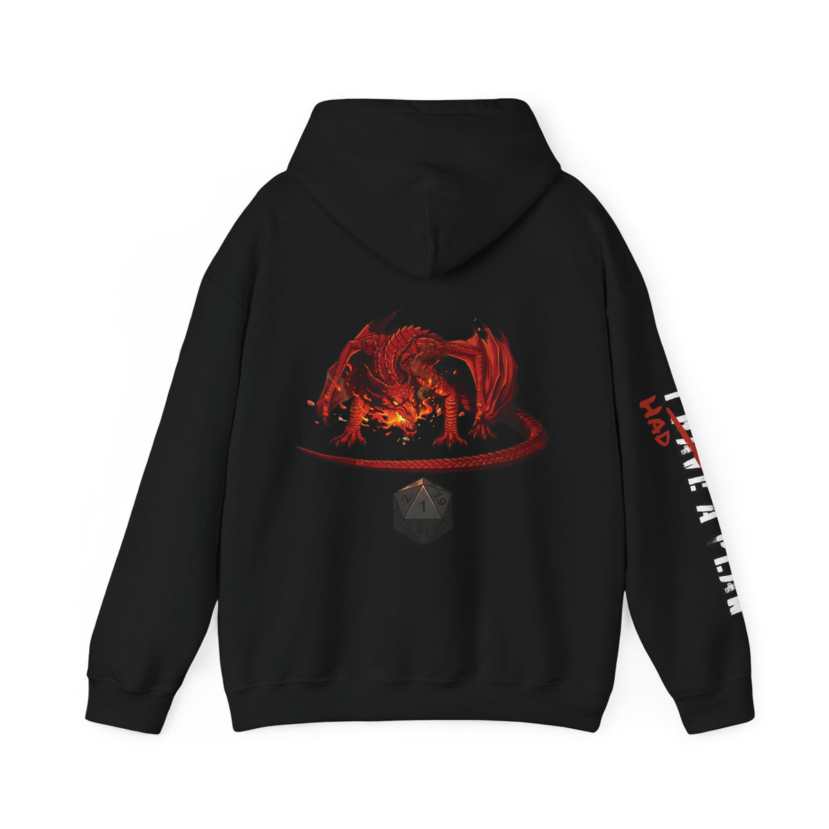 I Had a Plan Unisex Heavy Blend Hooded Sweatshirt (Back Print)