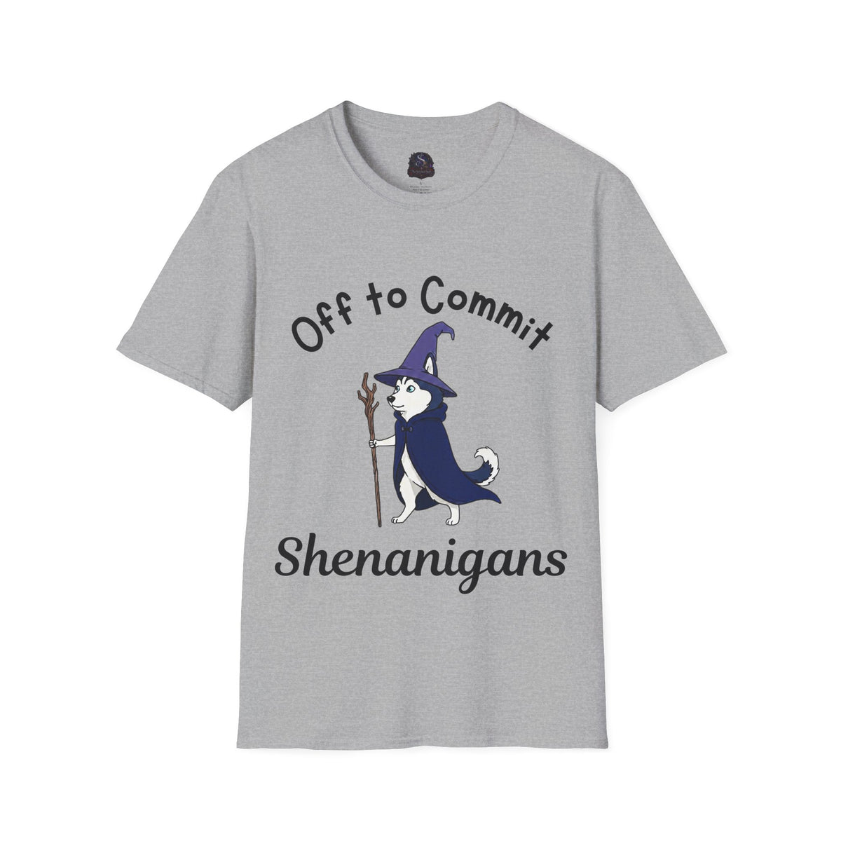 Off to Commit Shenanigans Unisex Softstyle T-Shirt (Light Colours)