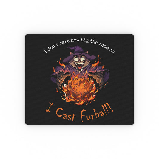 I Cast Furball Mouse Pad