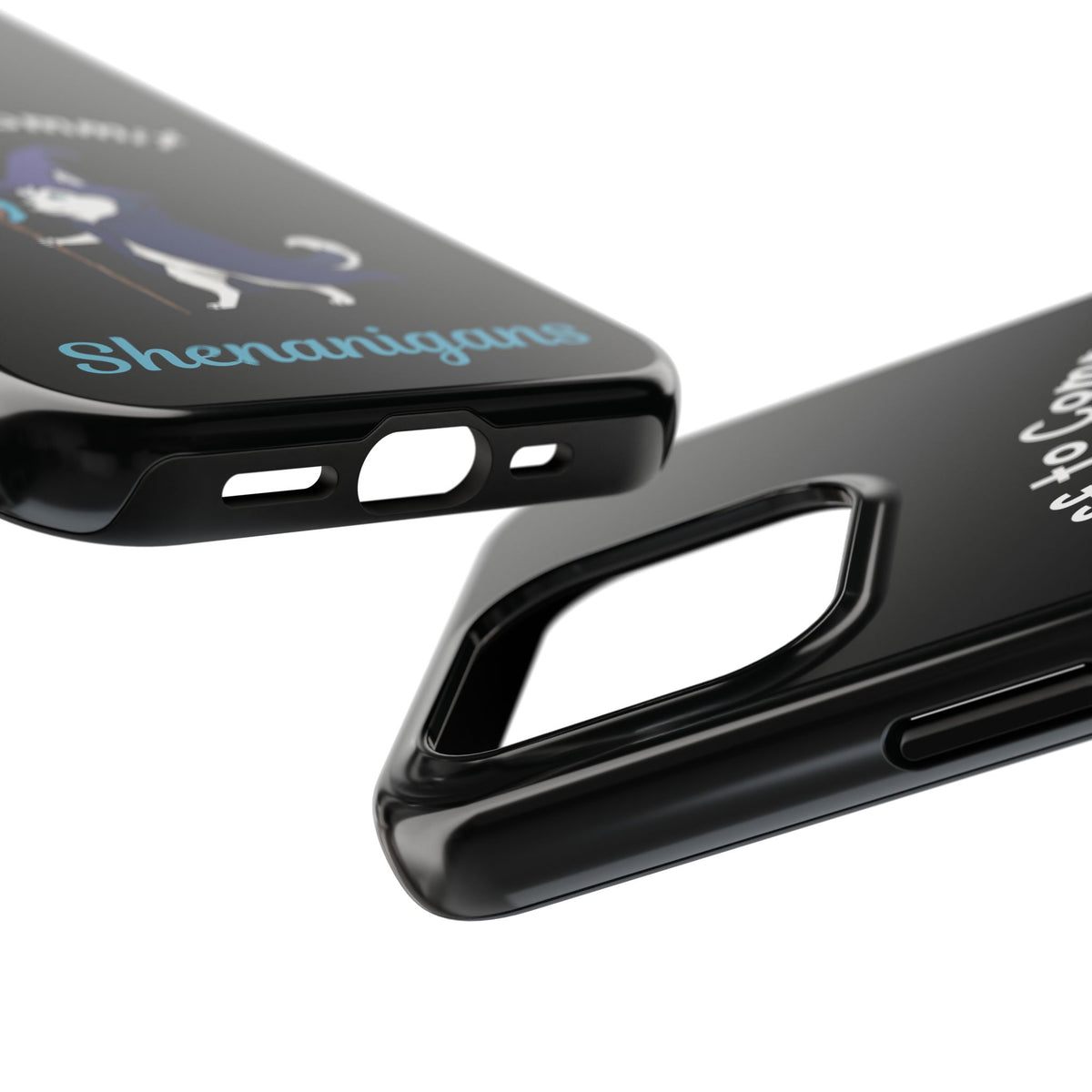 Off to Commit Shenanigans Tough Phone Case (Dark Design)