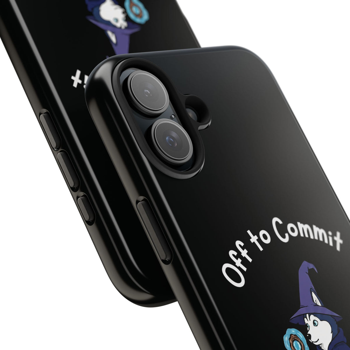 Off to Commit Shenanigans Tough Phone Case (Dark Design)