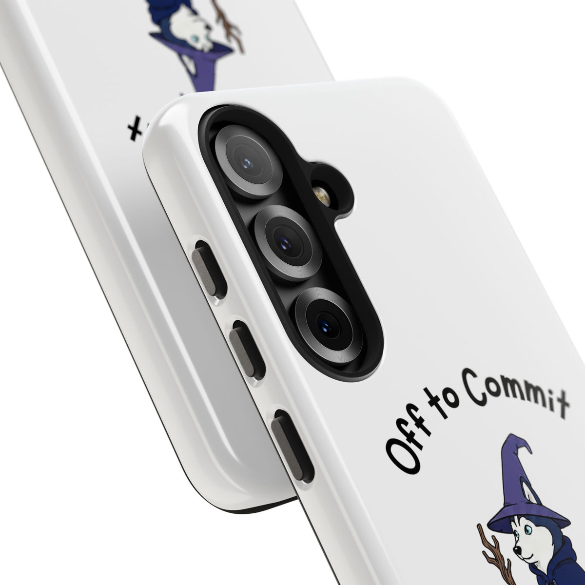Off to Commit Shenanigans Tough Phone Case (Light Design)