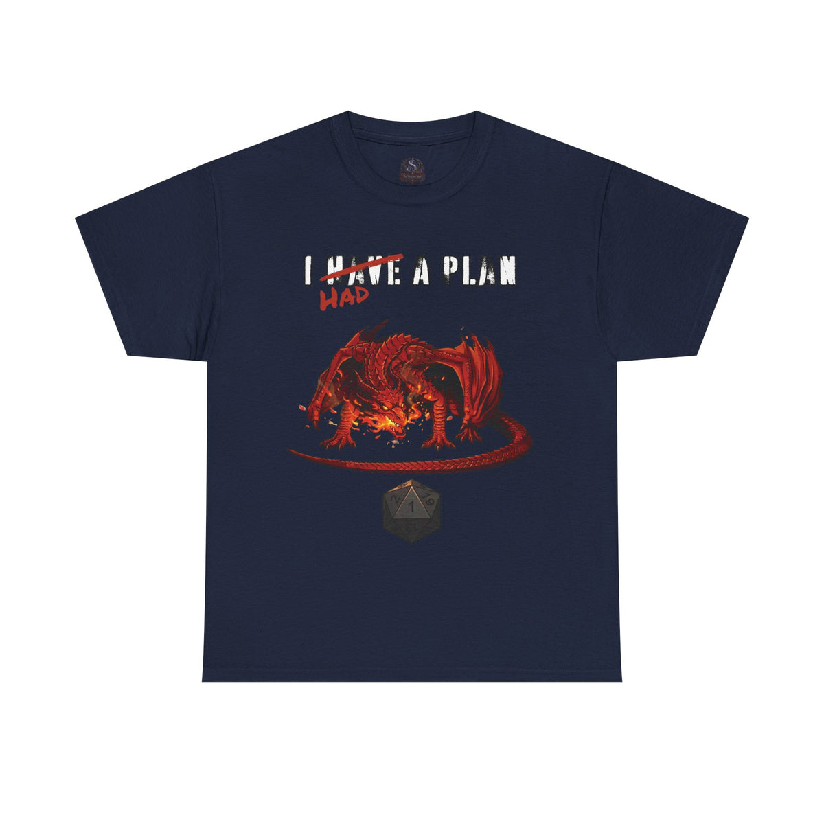 I Had a Plan Unisex Heavy Cotton Tee