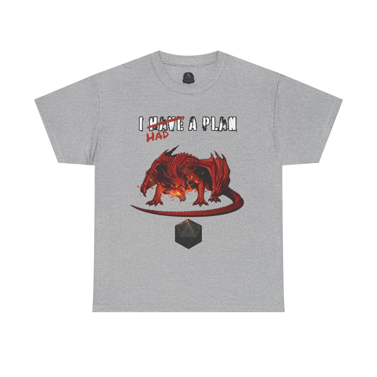 I Had a Plan Unisex Heavy Cotton Tee