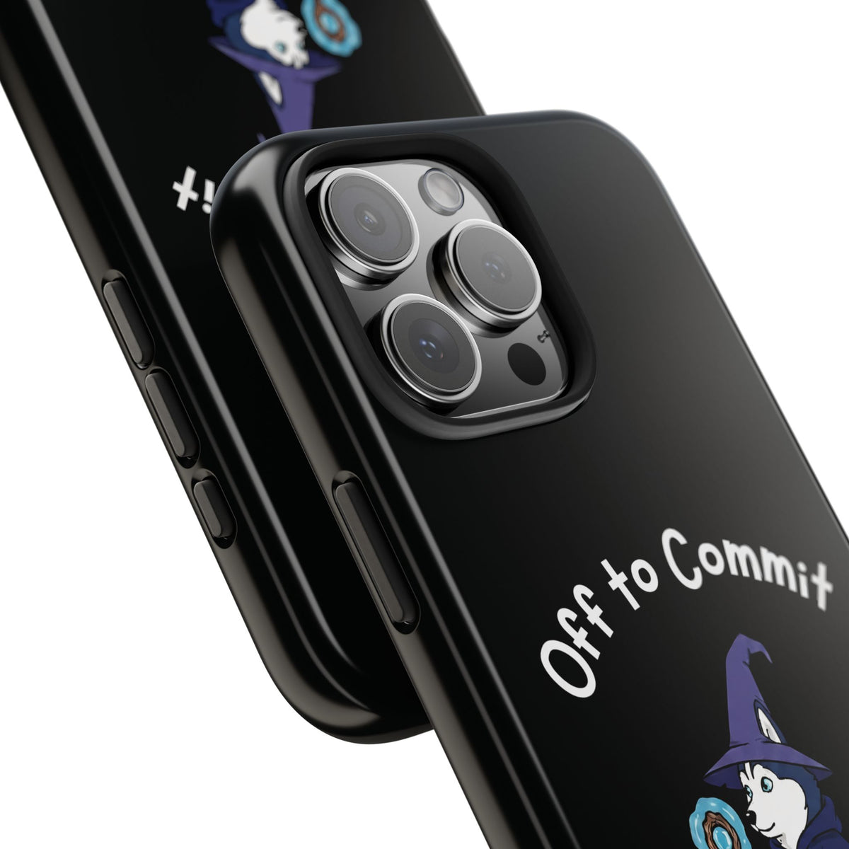 Off to Commit Shenanigans Tough Phone Case (Dark Design)