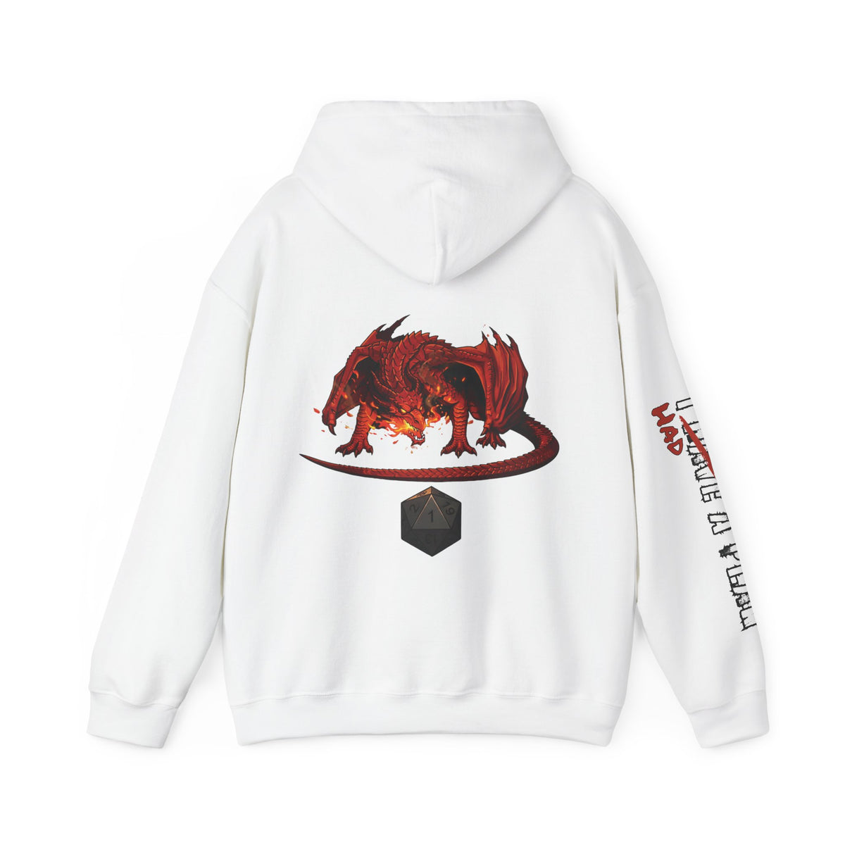 I Had a Plan Unisex Heavy Blend Hooded Sweatshirt (Back Print)