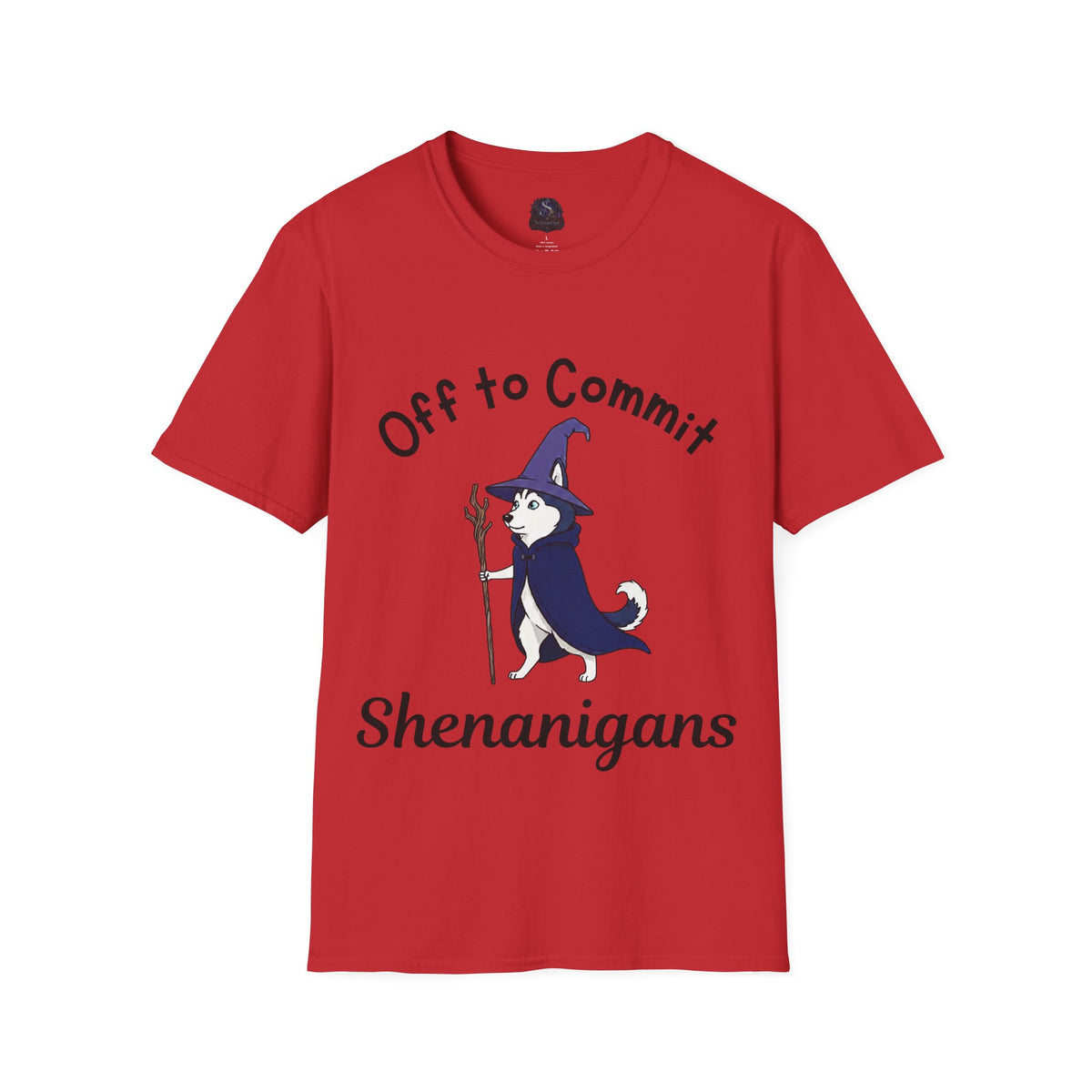 Off to Commit Shenanigans Unisex Softstyle T-Shirt (Light Colours)