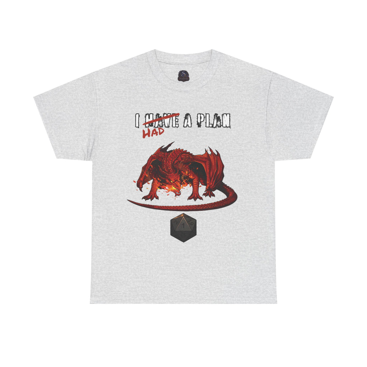 I Had a Plan Unisex Heavy Cotton Tee