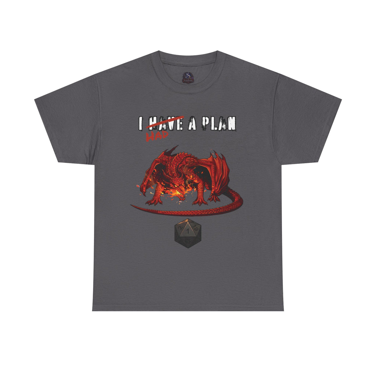 I Had a Plan Unisex Heavy Cotton Tee