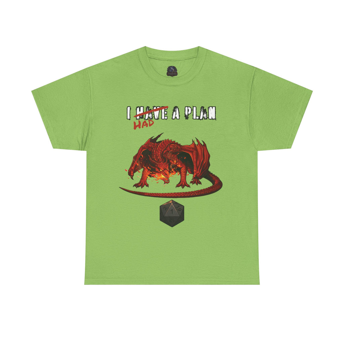 I Had a Plan Unisex Heavy Cotton Tee