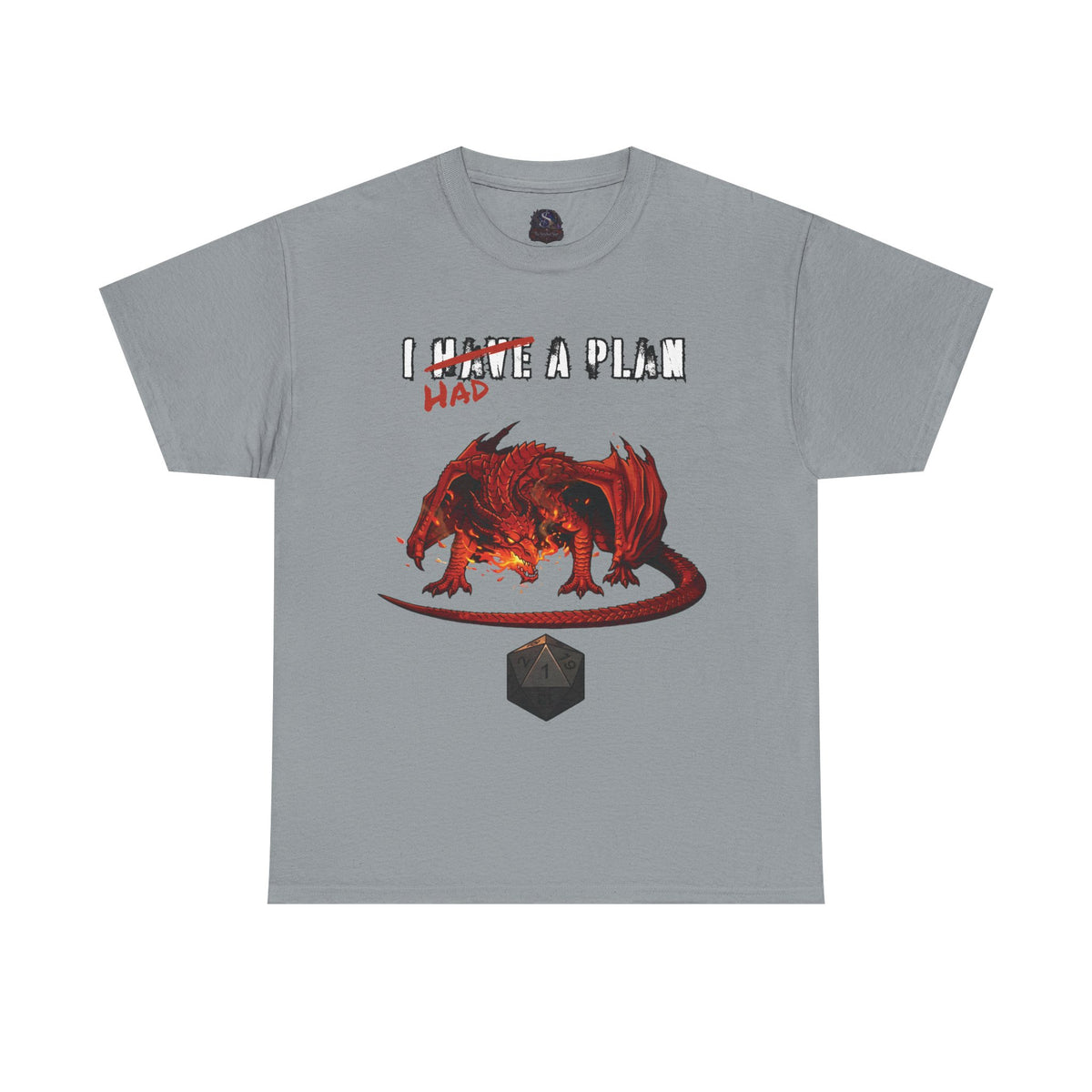 I Had a Plan Unisex Heavy Cotton Tee