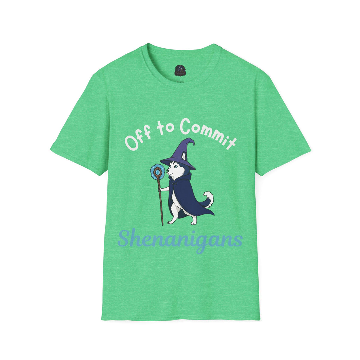 Off to Commit Shenanigans Unisex Softstyle T-Shirt (Dark Colours)