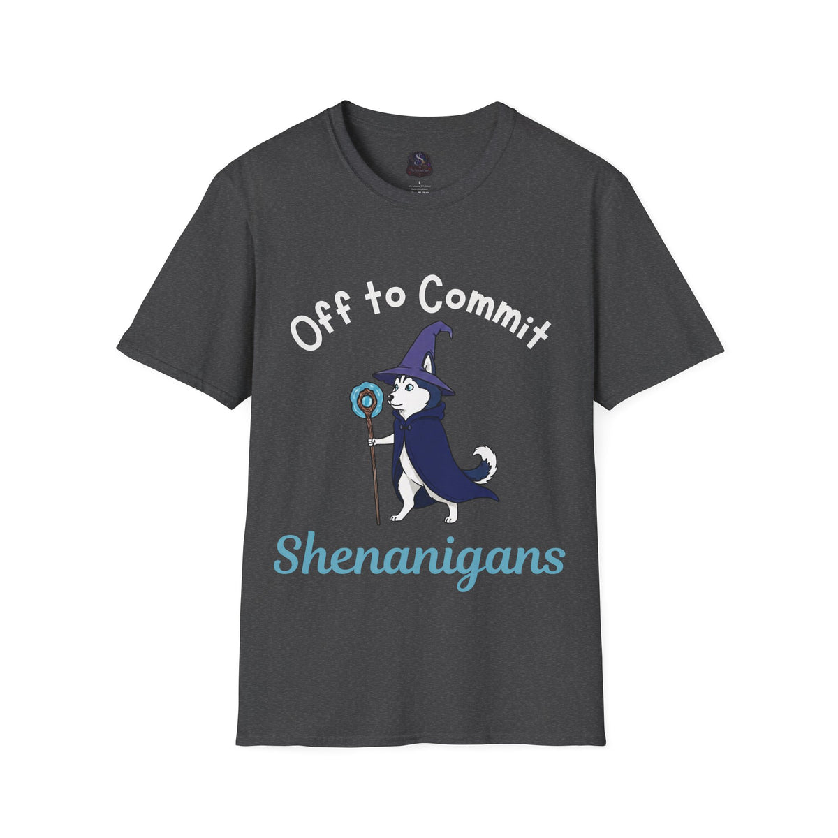 Off to Commit Shenanigans Unisex Softstyle T-Shirt (Dark Colours)
