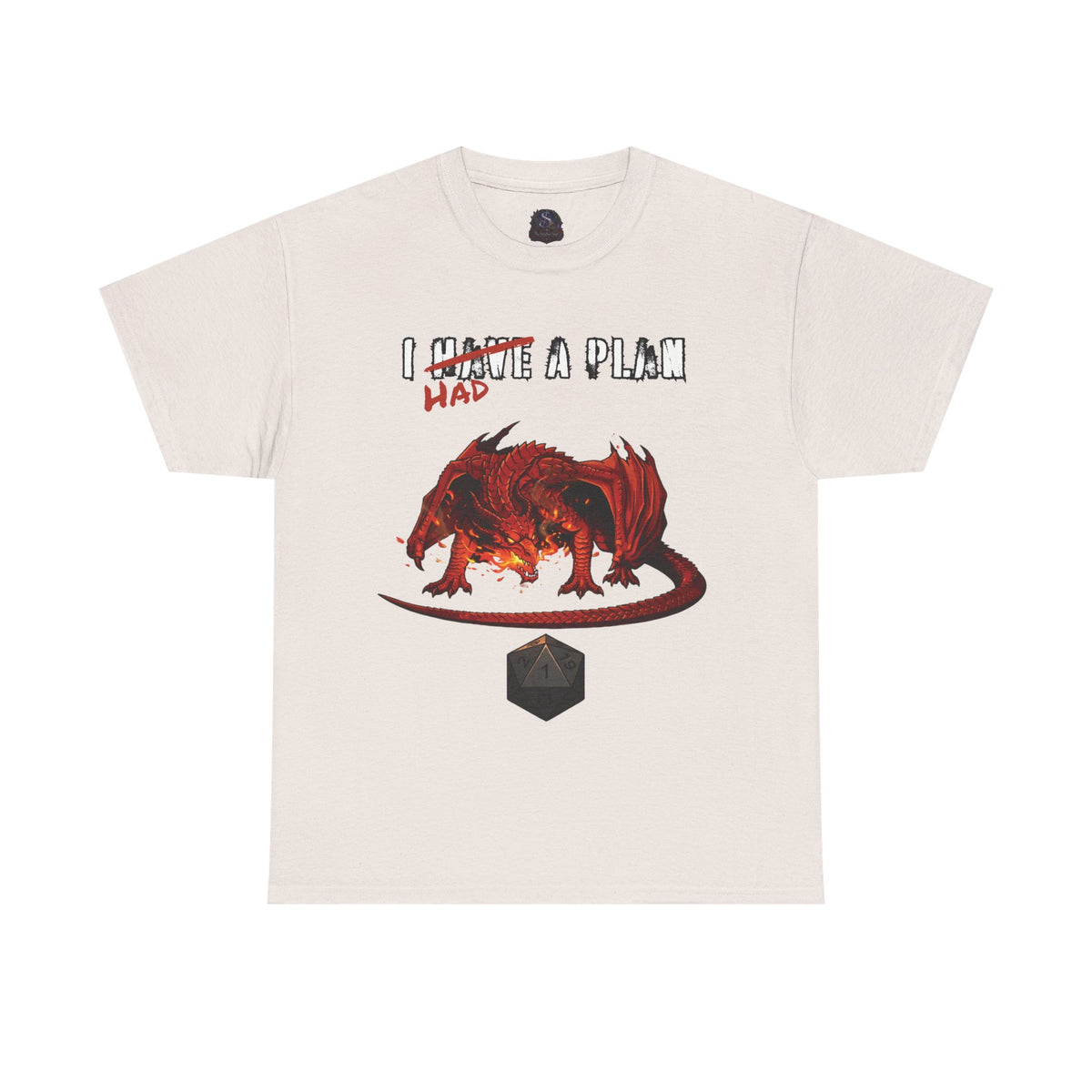 I Had a Plan Unisex Heavy Cotton Tee
