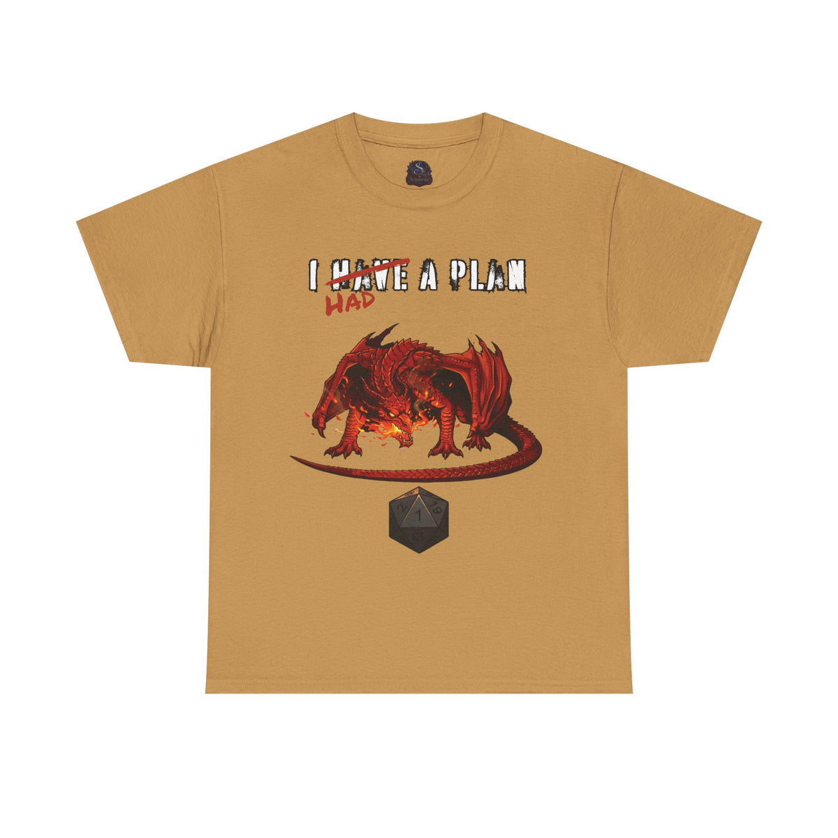 I Had a Plan Unisex Heavy Cotton Tee