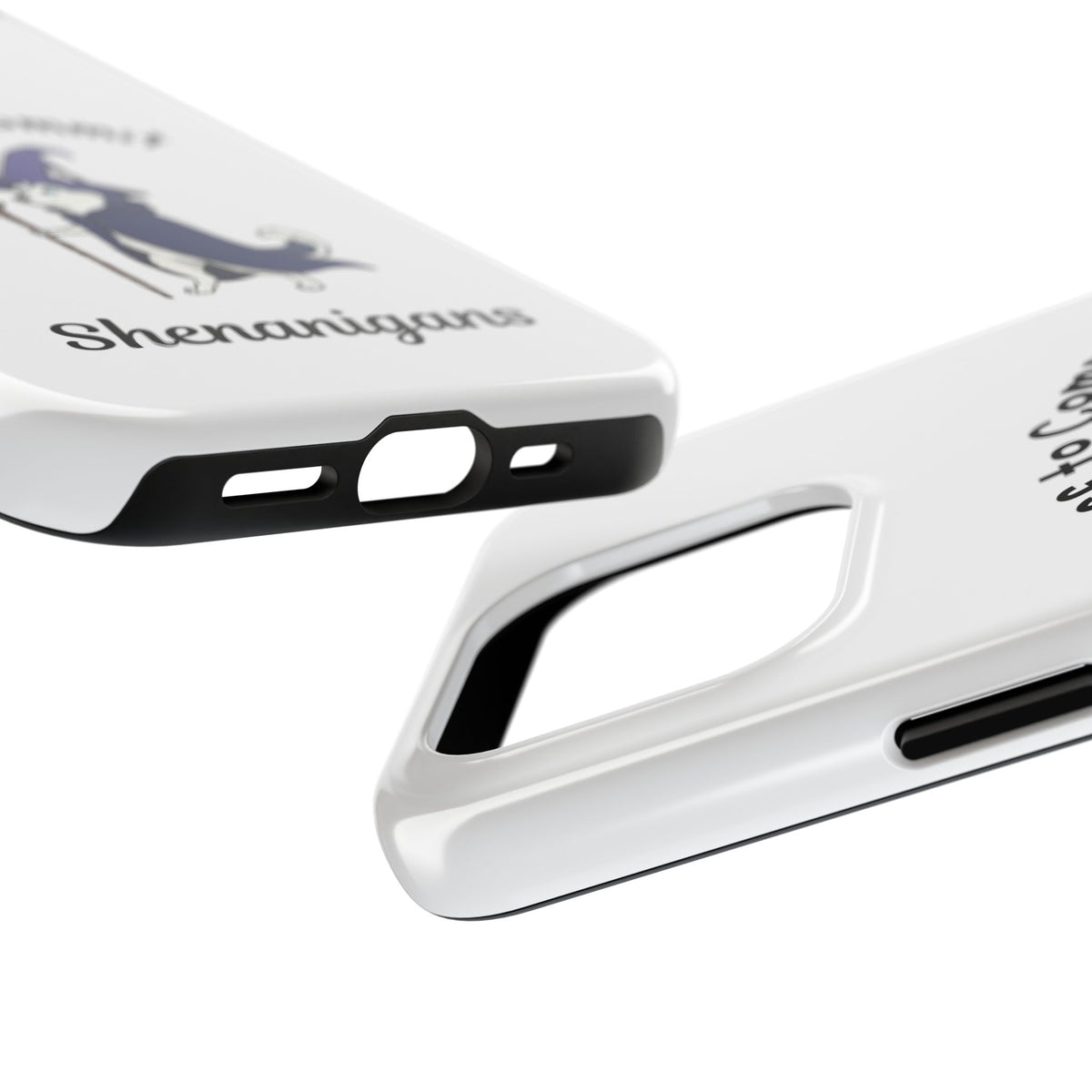 Off to Commit Shenanigans Tough Phone Case (Light Design)
