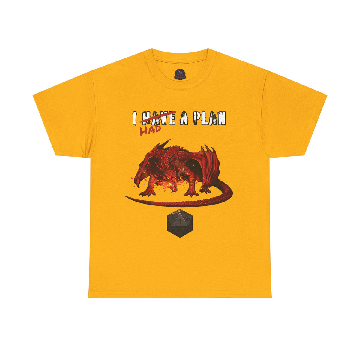 I Had a Plan Unisex Heavy Cotton Tee