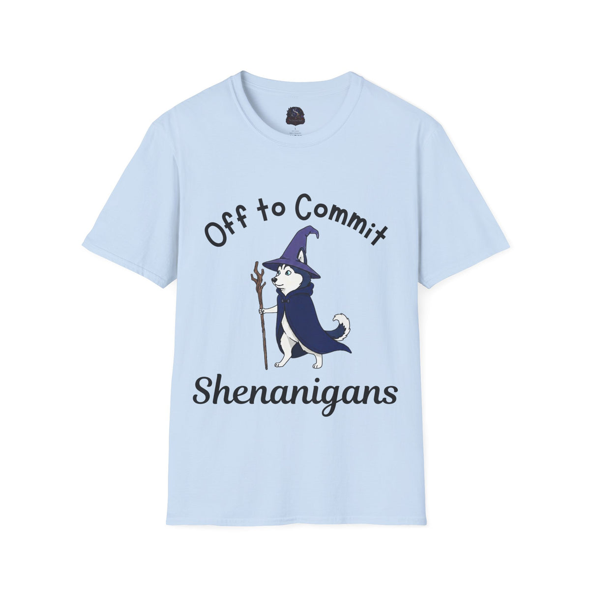 Off to Commit Shenanigans Unisex Softstyle T-Shirt (Light Colours)