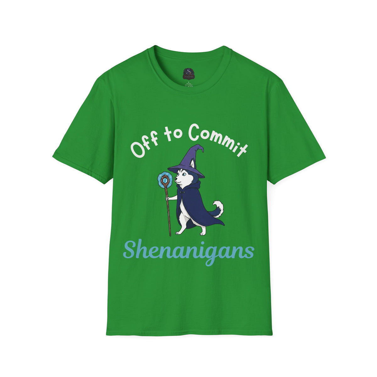Off to Commit Shenanigans Unisex Softstyle T-Shirt (Dark Colours)