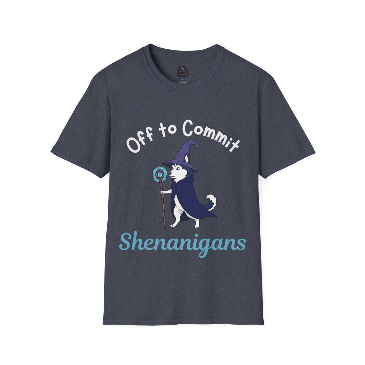Off to Commit Shenanigans Unisex Softstyle T-Shirt (Dark Colours)
