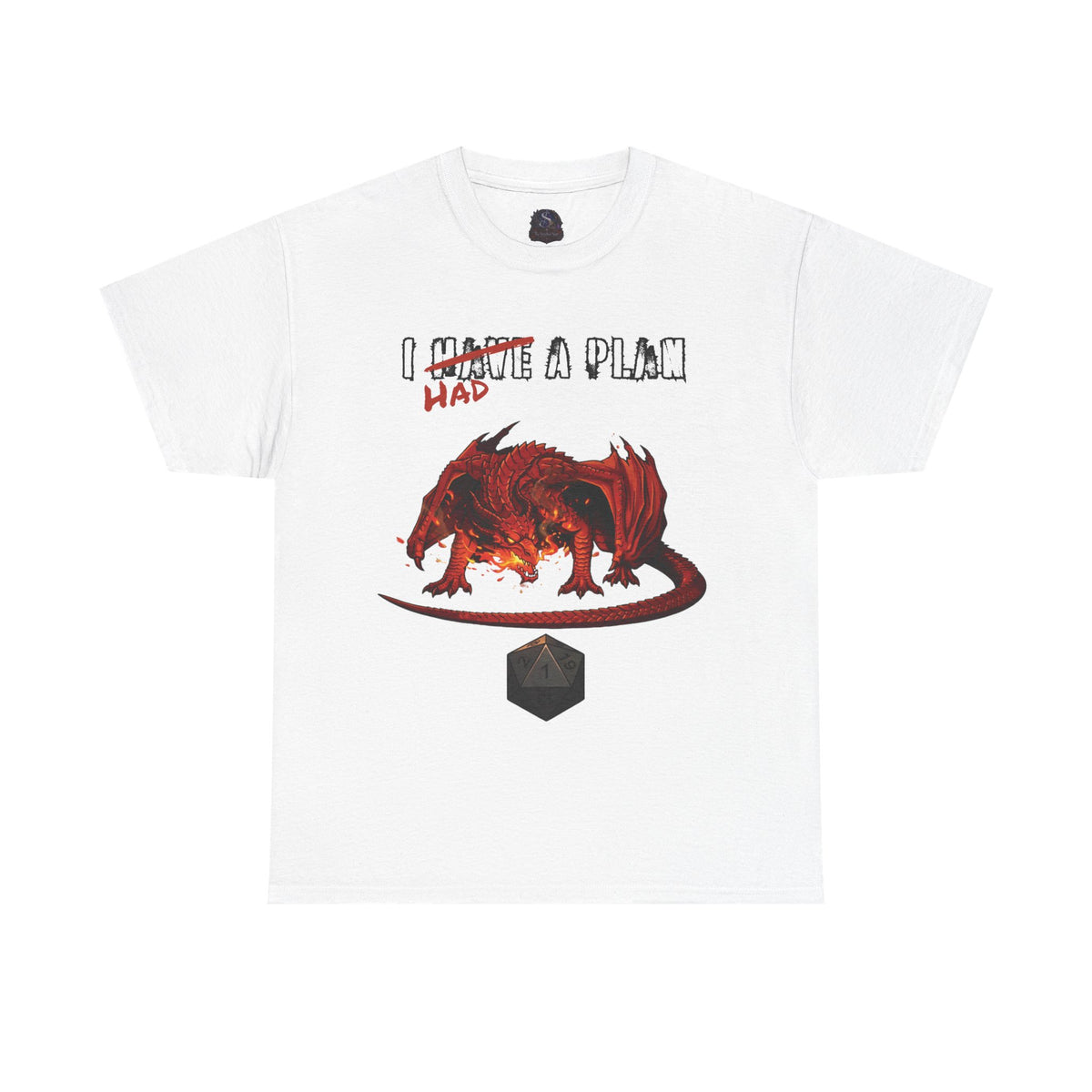 I Had a Plan Unisex Heavy Cotton Tee