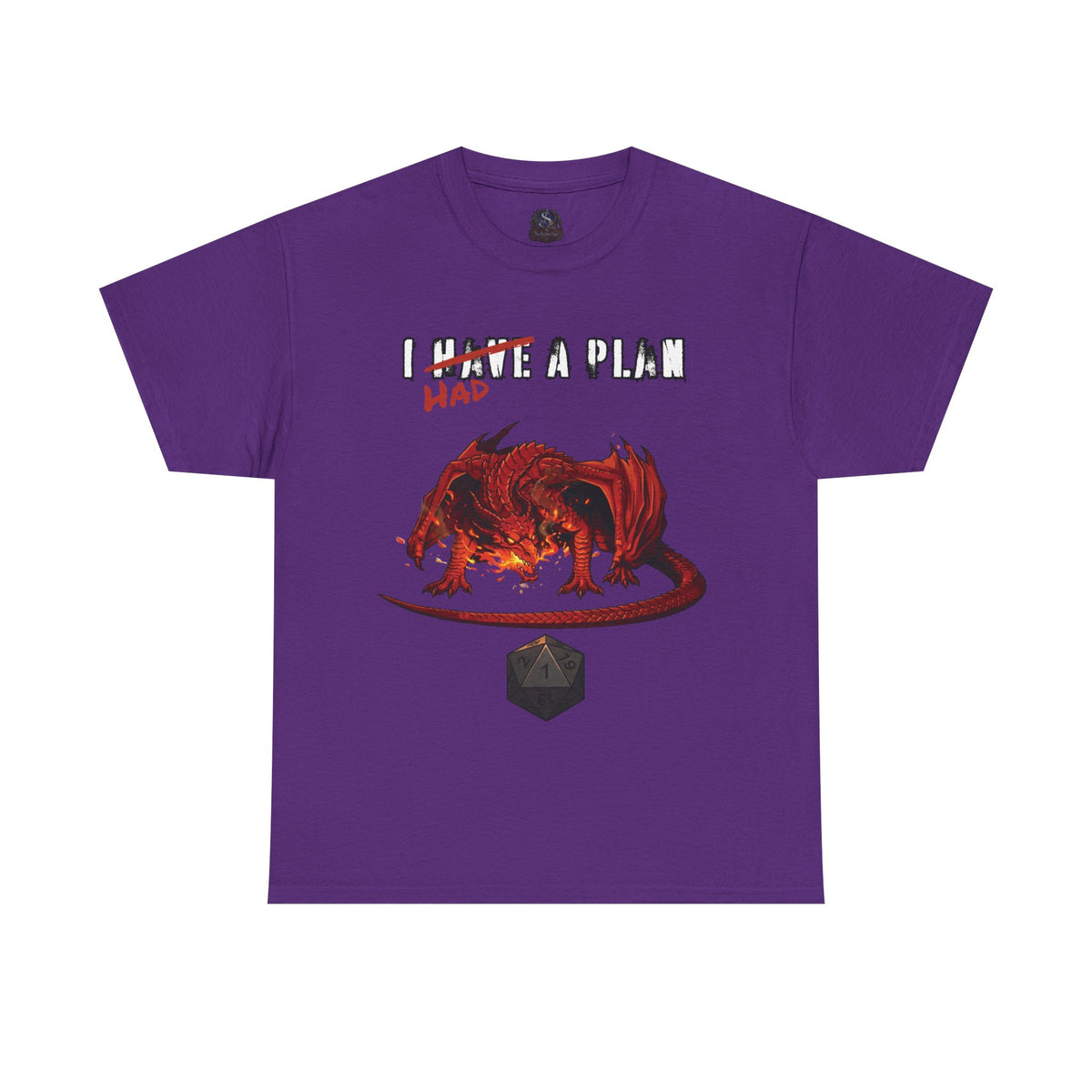I Had a Plan Unisex Heavy Cotton Tee