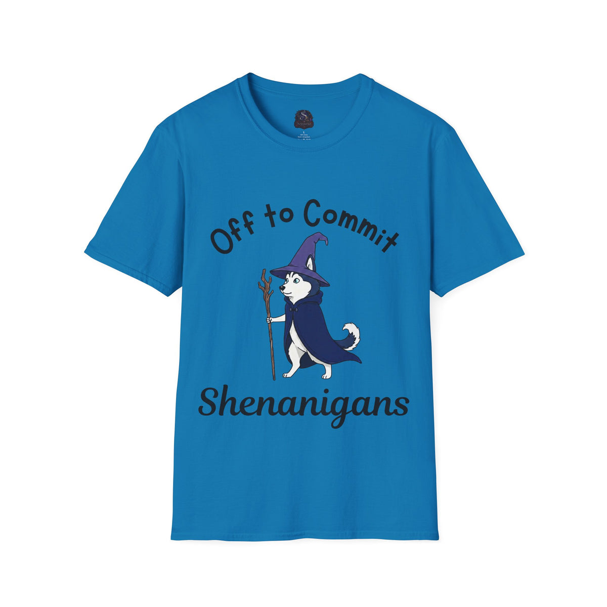 Off to Commit Shenanigans Unisex Softstyle T-Shirt (Light Colours)