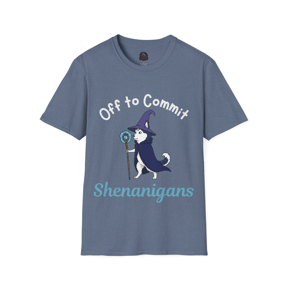 Off to Commit Shenanigans Unisex Softstyle T-Shirt (Dark Colours)