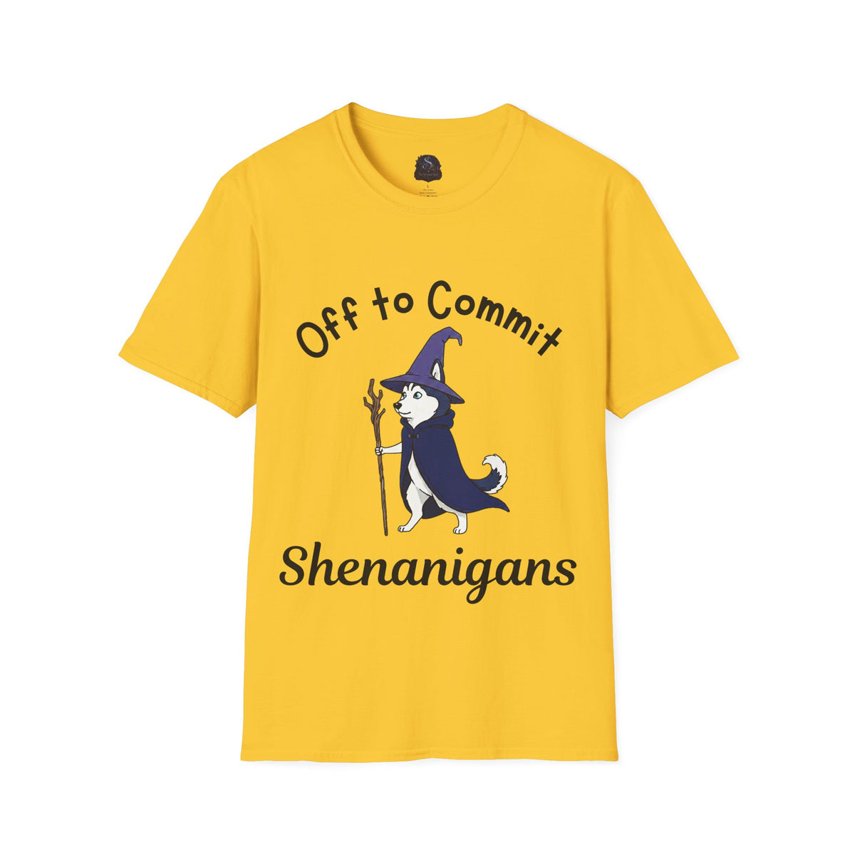 Off to Commit Shenanigans Unisex Softstyle T-Shirt (Light Colours)