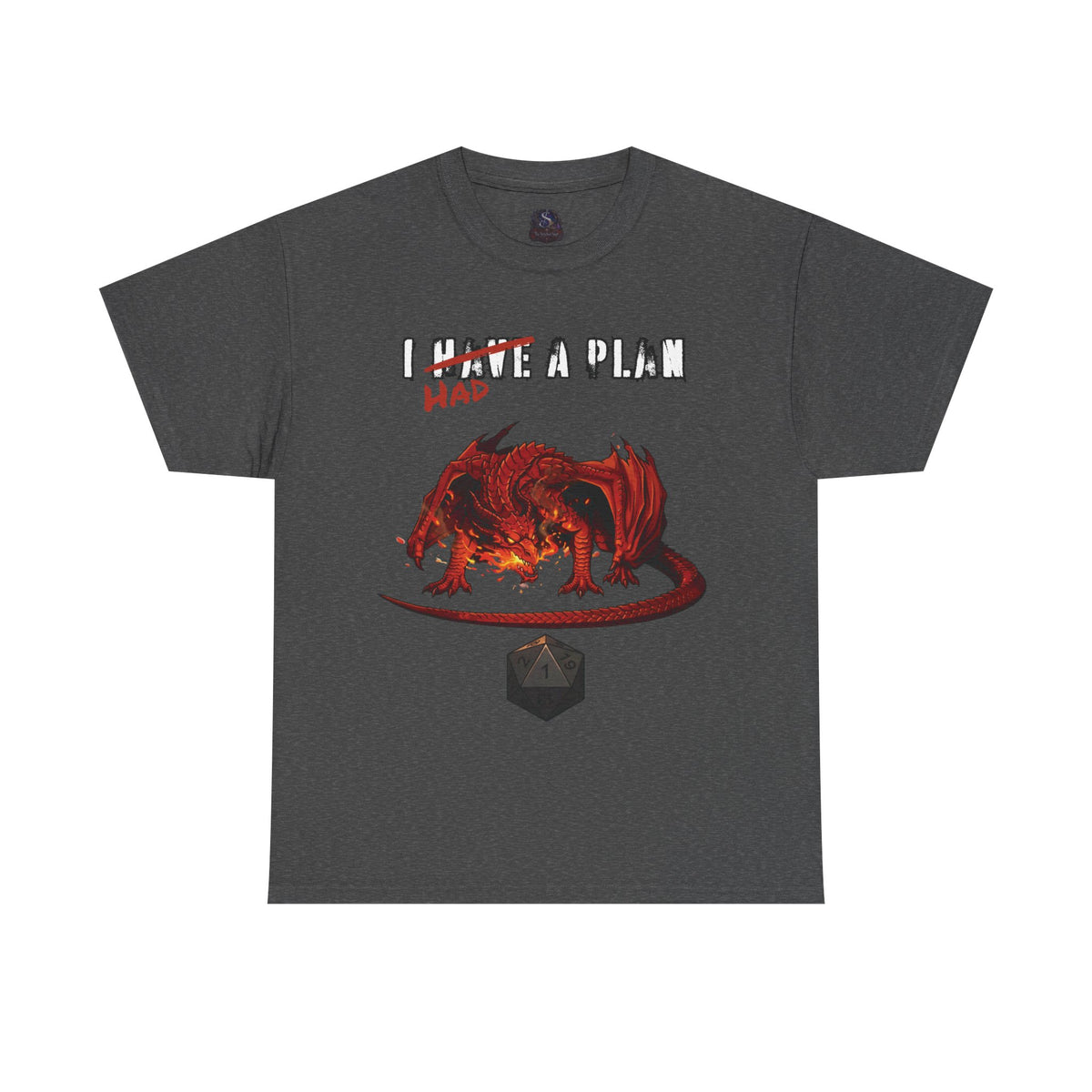 I Had a Plan Unisex Heavy Cotton Tee
