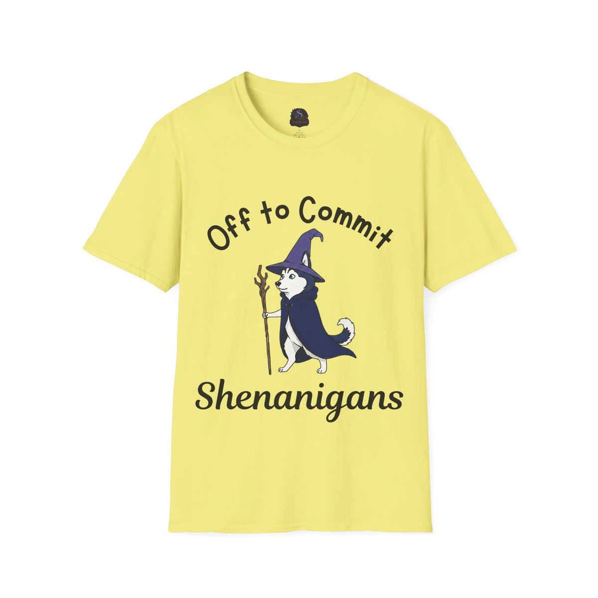 Off to Commit Shenanigans Unisex Softstyle T-Shirt (Light Colours)