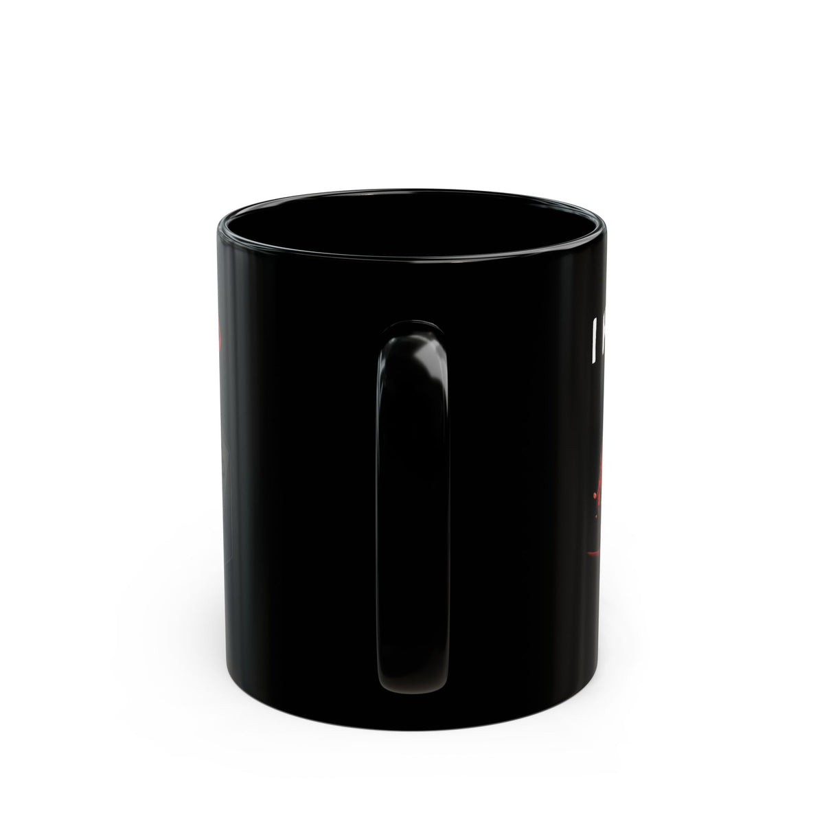 I Had a Plan Black Ceramic Mug
