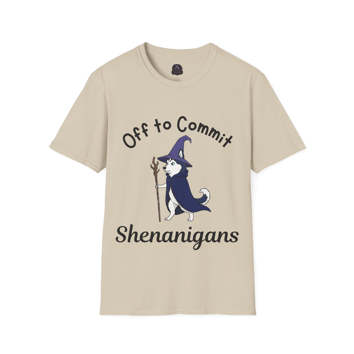 Off to Commit Shenanigans Unisex Softstyle T-Shirt (Light Colours)