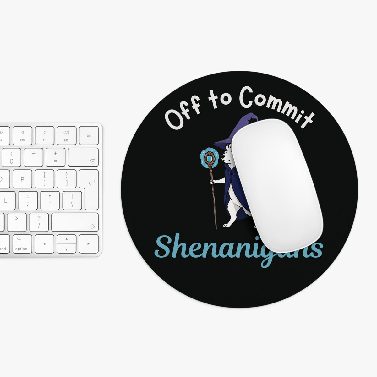 Off to Commit Shenanigans Mouse Pad