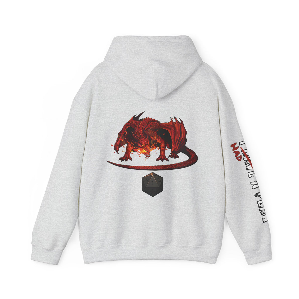 I Had a Plan Unisex Heavy Blend Hooded Sweatshirt (Back Print)