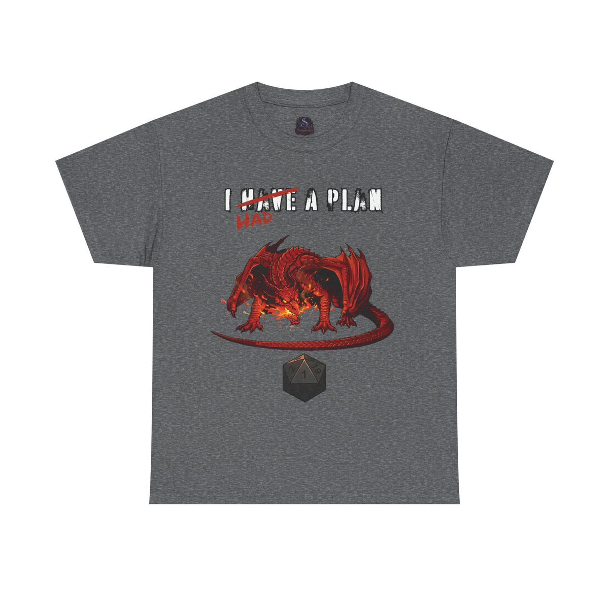 I Had a Plan Unisex Heavy Cotton Tee