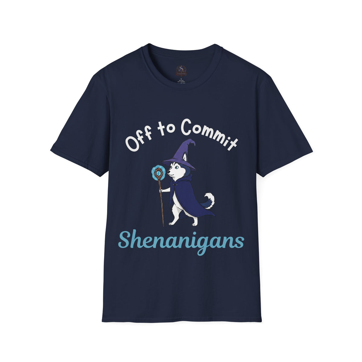 Off to Commit Shenanigans Unisex Softstyle T-Shirt (Dark Colours)