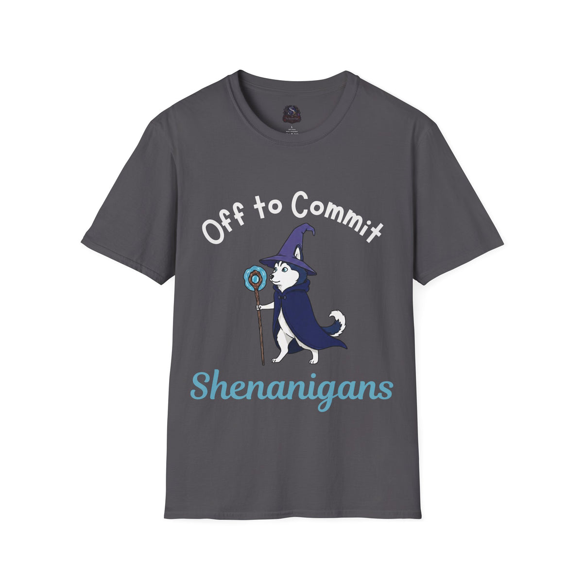 Off to Commit Shenanigans Unisex Softstyle T-Shirt (Dark Colours)