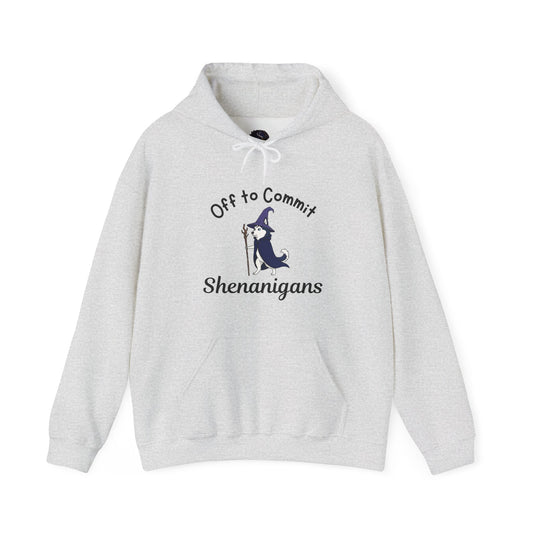 Off to Commit Shenanigans Hoodie (Light Colours)