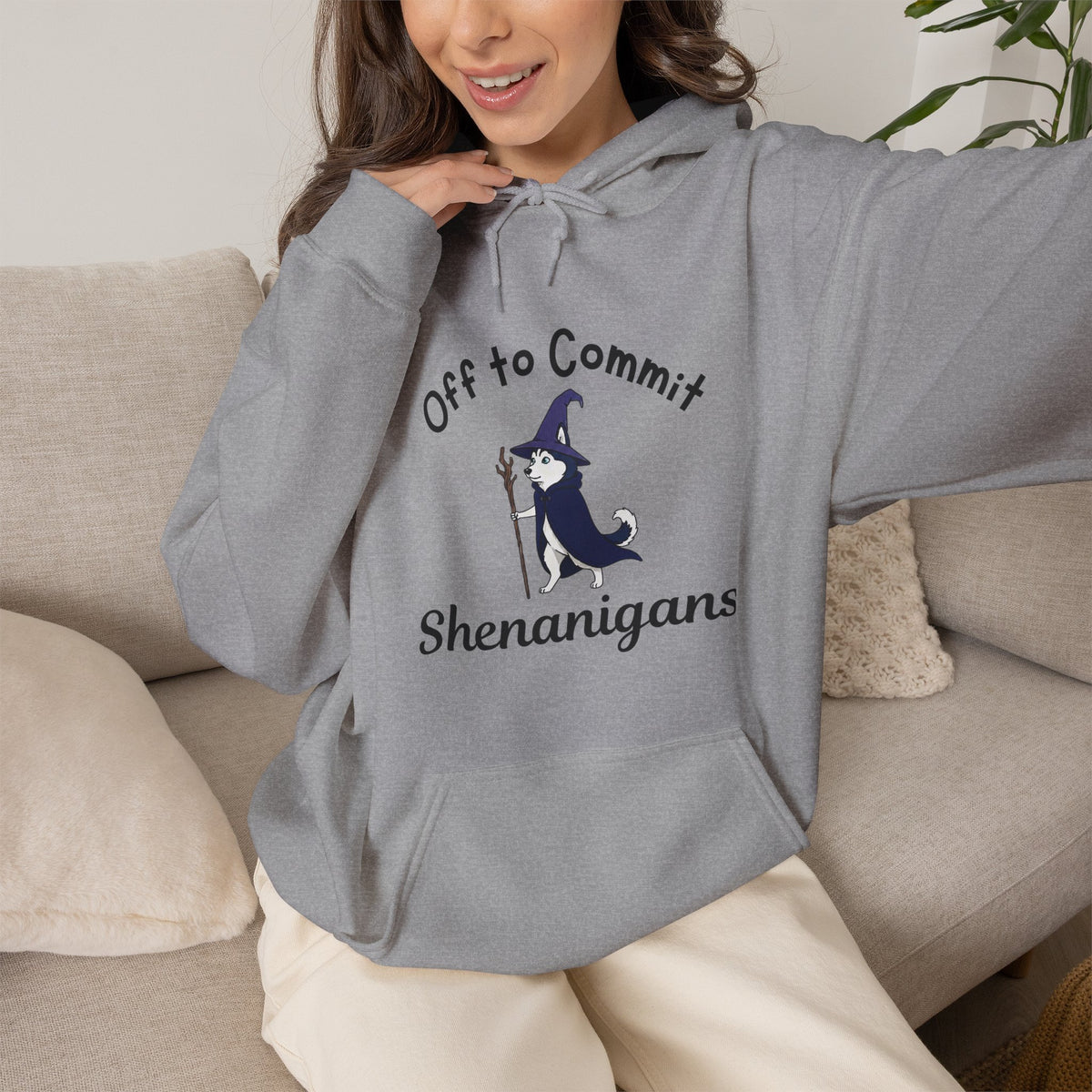 Off to Commit Shenanigans Hoodie (Light Colours)
