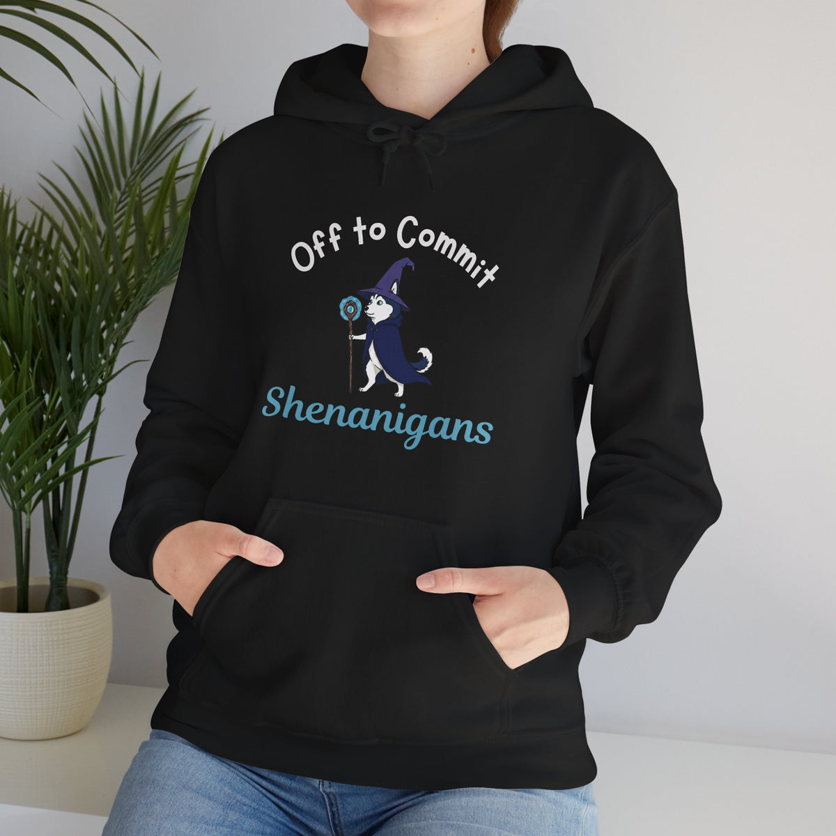 Off to Commit Shenanigans Hoodie (Dark Colours)